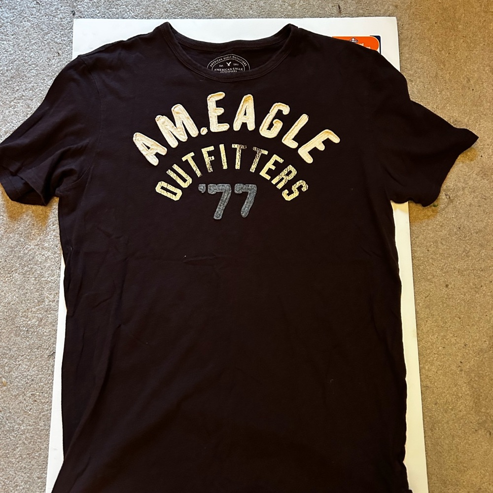 Men's Black Graphic T-Shirt